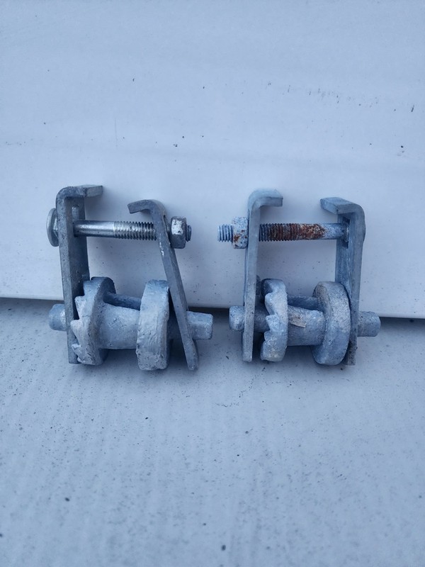GALVANIZED BARB WIRE RATCHET/TENSIONER, FENCE WIRE TIGHTENER (pack of 10)