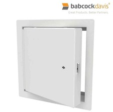 BABCOCK-DAVIS Fire Rate Access Door: 24" x 24", Steel, Powder Coated