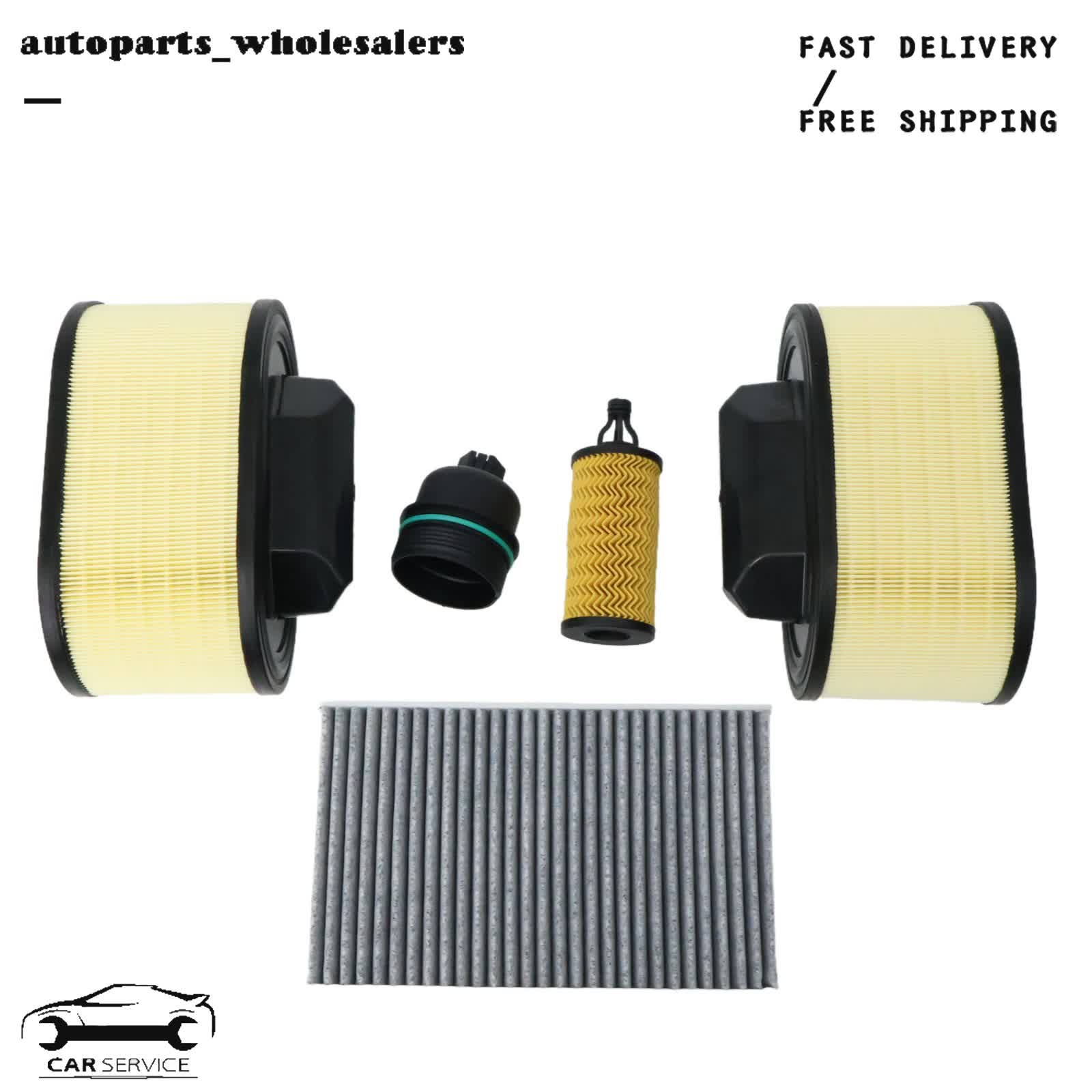Engine Air Filter Kit for Maserati Ghibli GT Modena Q4 Base Diesel S Q4 3.0L