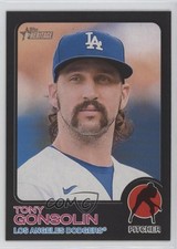 2022 Topps Heritage High Number Black Bordered /50 Tony Gonsolin #526 10u3