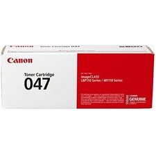 Canon Genuine TonerCartridge 047 Black 2164C001 for LBP113w, MF113w