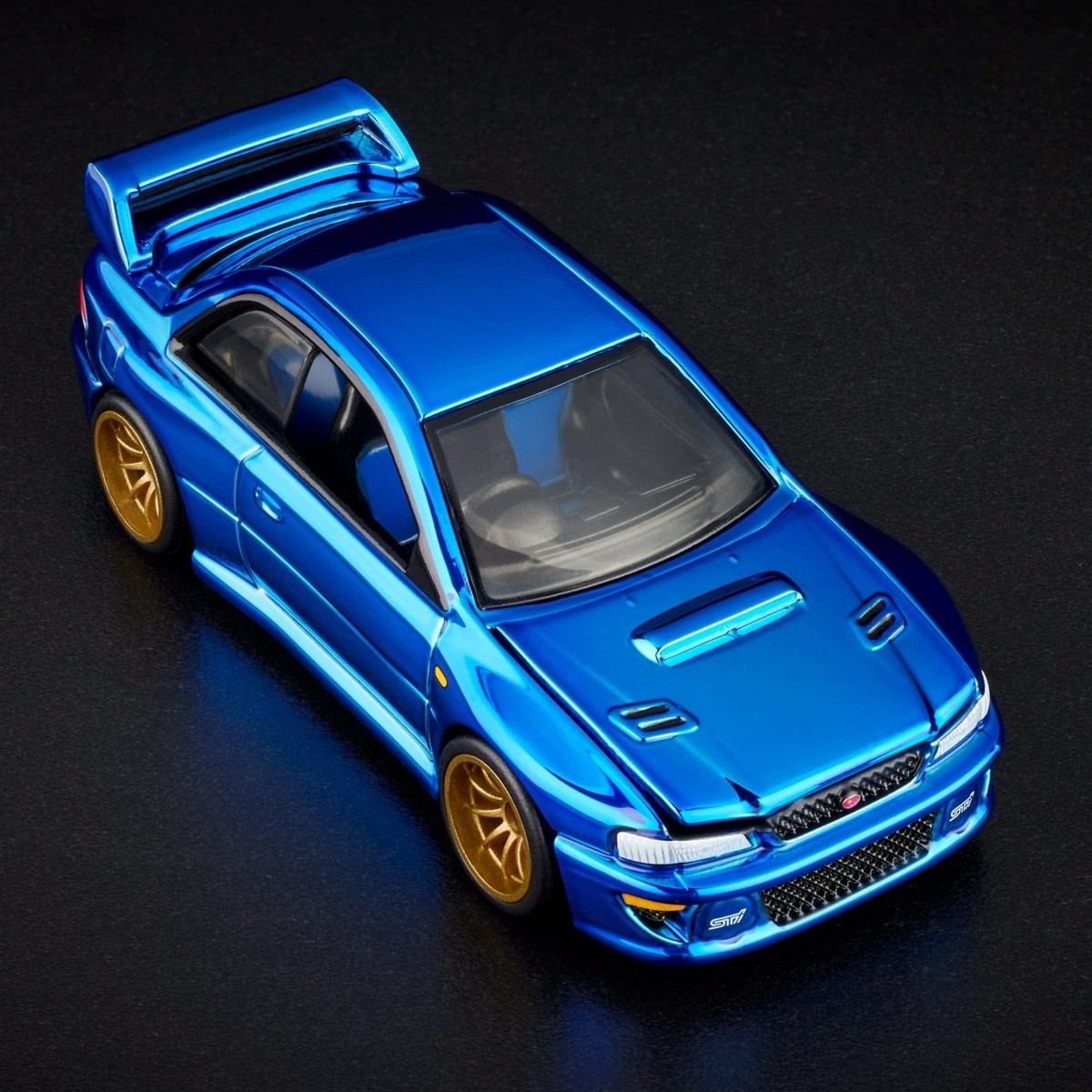 Hot Wheels RLC 1998 Subaru Impreza 22B-STi Version Blue Mattel