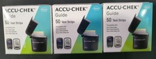 Accu-Chek Guide Diabetic Test Strips Qty. 150 EXP 9/2/27 or Later Free Ship