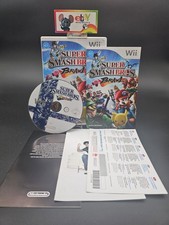 Nintendo Wii Game super smash brawl  Complete + manual HIGH GRADE exe con
