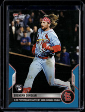 Brendan Donovan - 2022 MLB Topps Now #301 Blue 48/49 Parallel