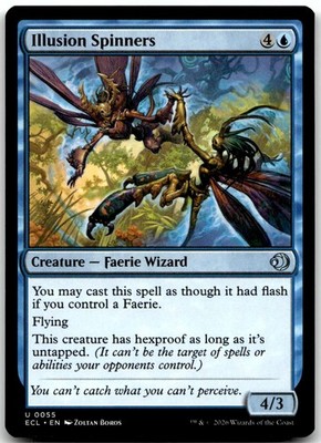 MTG Illusion Spinners Lorwyn Eclipsed ECL #55 uncommon NM BUY 2, 1 FREE!