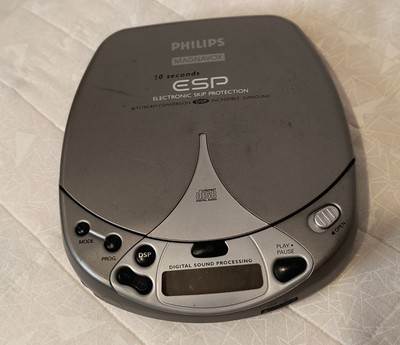 Phillips Magnavox Portable Compact Disc Player NOT WORKING FOR PARTS OR...