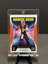 2020 Panini Rookies & Stars - Rookie Rush Joe Burrow Orange Parallel 2/99  (RC)