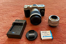 PENTAX Q7 digital camera lot EXC  06 lens 01 lens read ships from USA Q