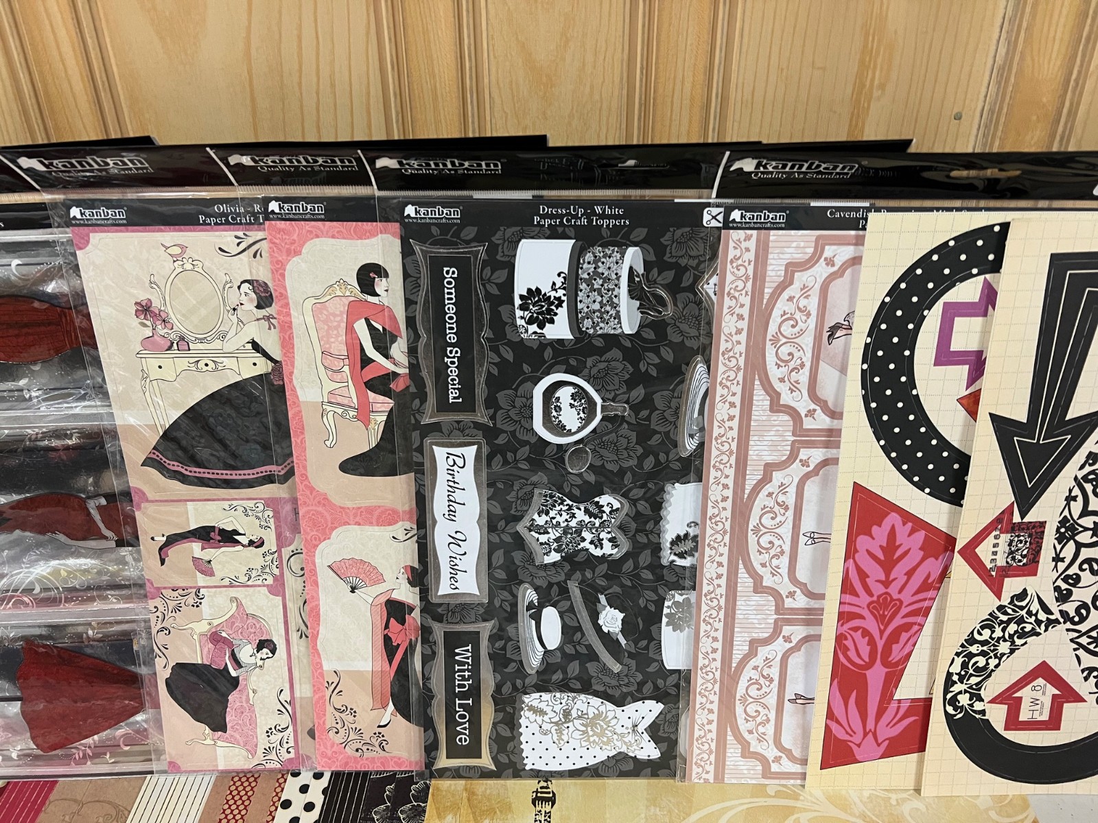 Fashion & Bling Scrapbook Crafting Kit - Paper, Ribbon, Embellishment, Stickers