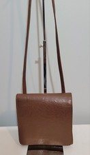 Moda Italia Crossbody Bag Brown Faux Leather ...