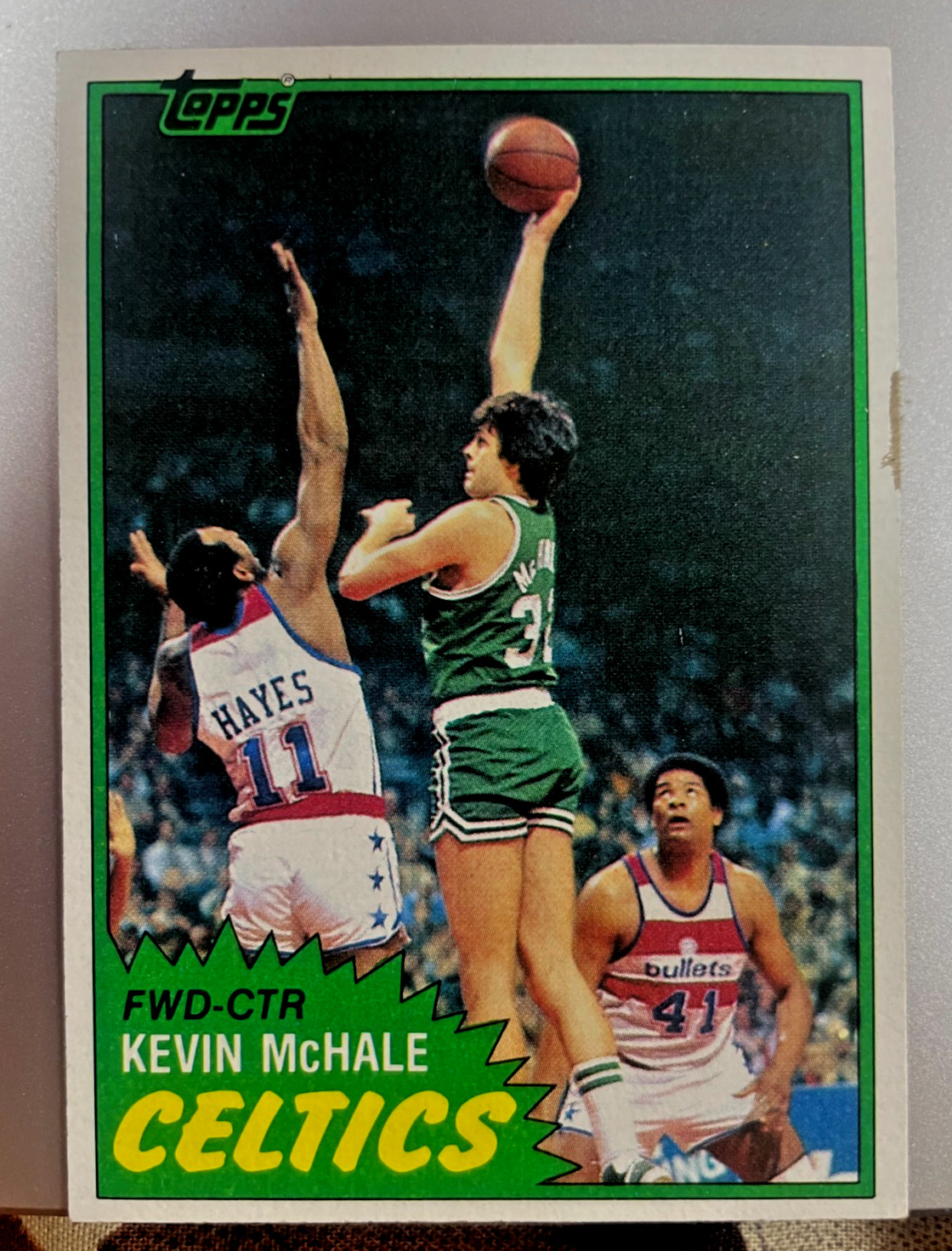 1981-82 Topps Kevin McHale #75 Rookie RC HOF