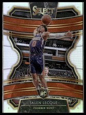 2019-20 Panini Select Jalen Lecque Silver Prizms Rookie #82 Phoenix Suns