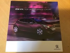 Peugeot 208 XY Prospekt Ref MPC 3637 PEU1363