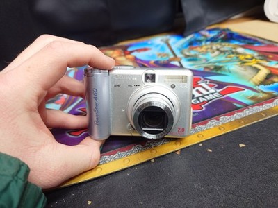 Canon Power Shot A60 2.0 Mega Pixels Digital Camera Bad Sensor For Parts Read