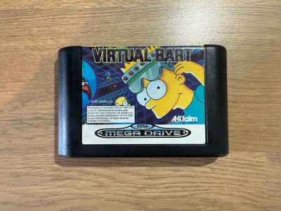 Virtual Bart - Sega Mega Drive - getestet & funktionsfähig - nur Cart