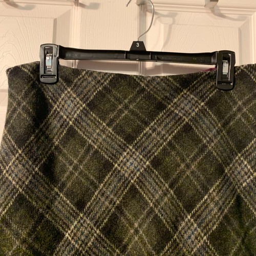 Boden Women's Moon British Tweed Maxi Skirt Size 10 Plaid Wool Academia Preppy - Picture 4 of 6
