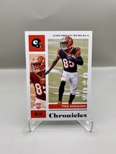 2020 Panini Chronicles Football Tee Higgins RC #21 Cincinnati Bengals Rookie