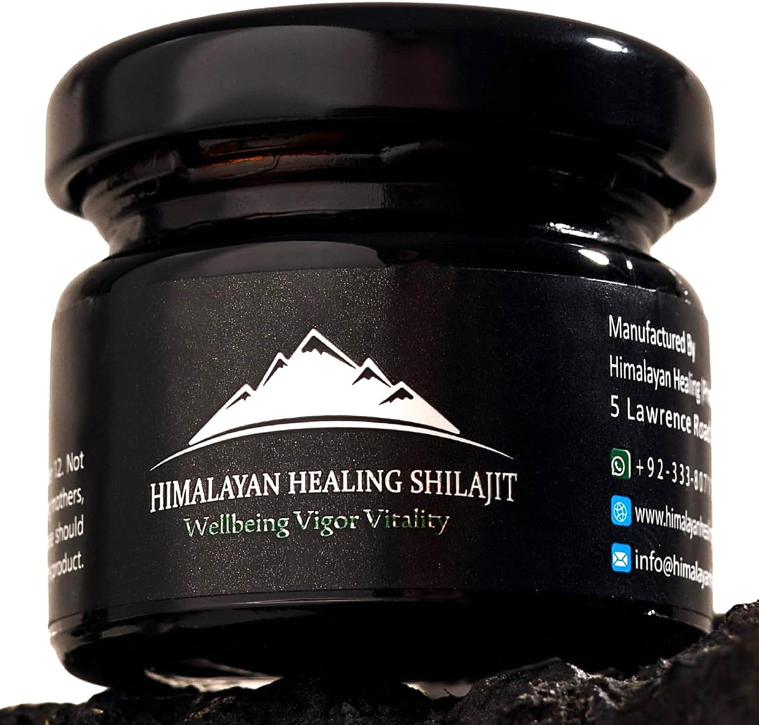 Pure Himalayan Gold Grade Shilajit Resin 500mg Max Potency Organic