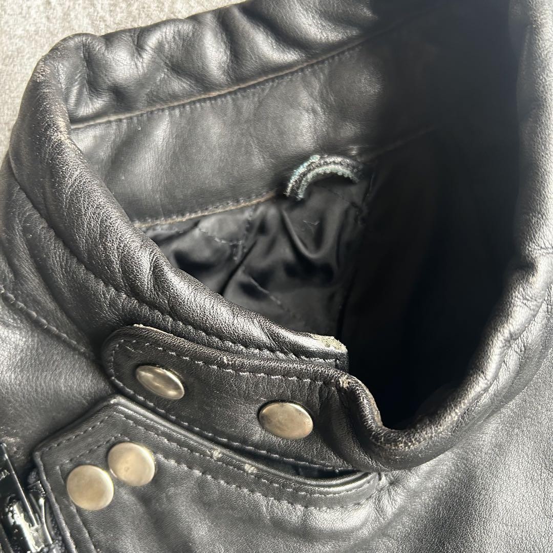 ジャケット・アウター 00s archive A.S.M gimmick leather jacket Archive Grunge Gimmick Leather Jacket size JPN L/Standard