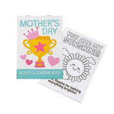 Mother  s Day Activity  Coloring Books - 5" x 7" 12 pg, 12 Piece