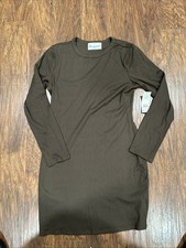 No Boundaries Womens Sweater Dress, Long Sleeve, Fitted, Size L(12-14)
