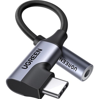 USB C auf 3.5mm Klinke Adapter 90 Grad Winkel DAC Chip Ugreen