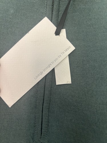 BNWT Mens Skovde Green Merino Wool Quarter Zip Size M - Picture 5 of 8