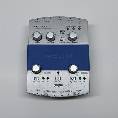 Tascam US-122 2-channel Recording USB Audio MIDI Interface