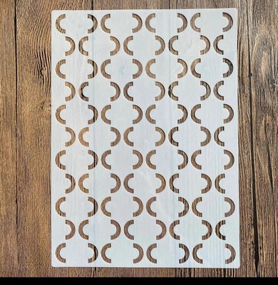 Floral Rose Bouquet Wall Art Reusable Plastic Stencil - StencilAir