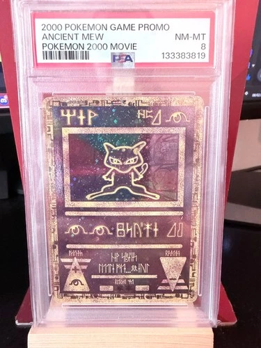 Ancient Mew  Movie Promo Card PSA 8.0 NM - MT Pokemon Card Vintage