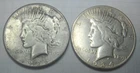 1926 S & 1934 S * 2 Silver PEACE DOLLARS ! Shown * USA ONLY Please * $5.00 SHIP