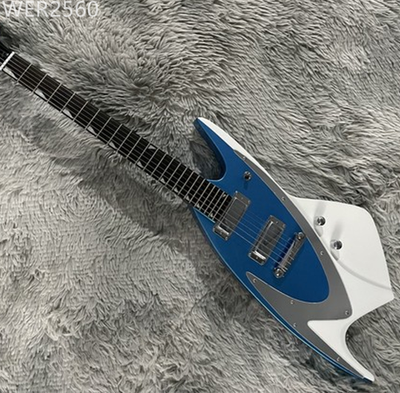 #ad Bule Backlund JBD400 Shark Electric Guitar H H Mini Pickups Chrome Parts $245.00