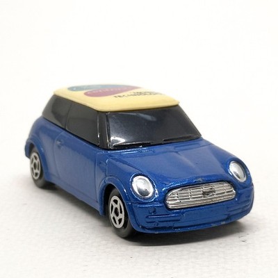 Majorette Mini Cooper Intel Dark Blue / White Roof 1:63 (3'') Pre-Owned 001
