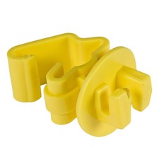 Zareba Standard Snug-fitting T-Post Insulator - ITY-Z - 25 Pack of 1, Yellow