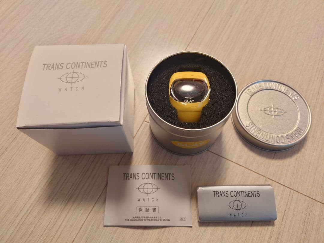 Коллекционирование GLAY TRANS CONTINENTS Watch Junk