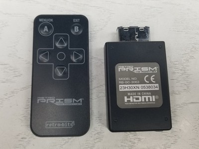 Retro-Bit Prism Adaptor - Black (RB-GC-3063) Nintendo Gamecube 