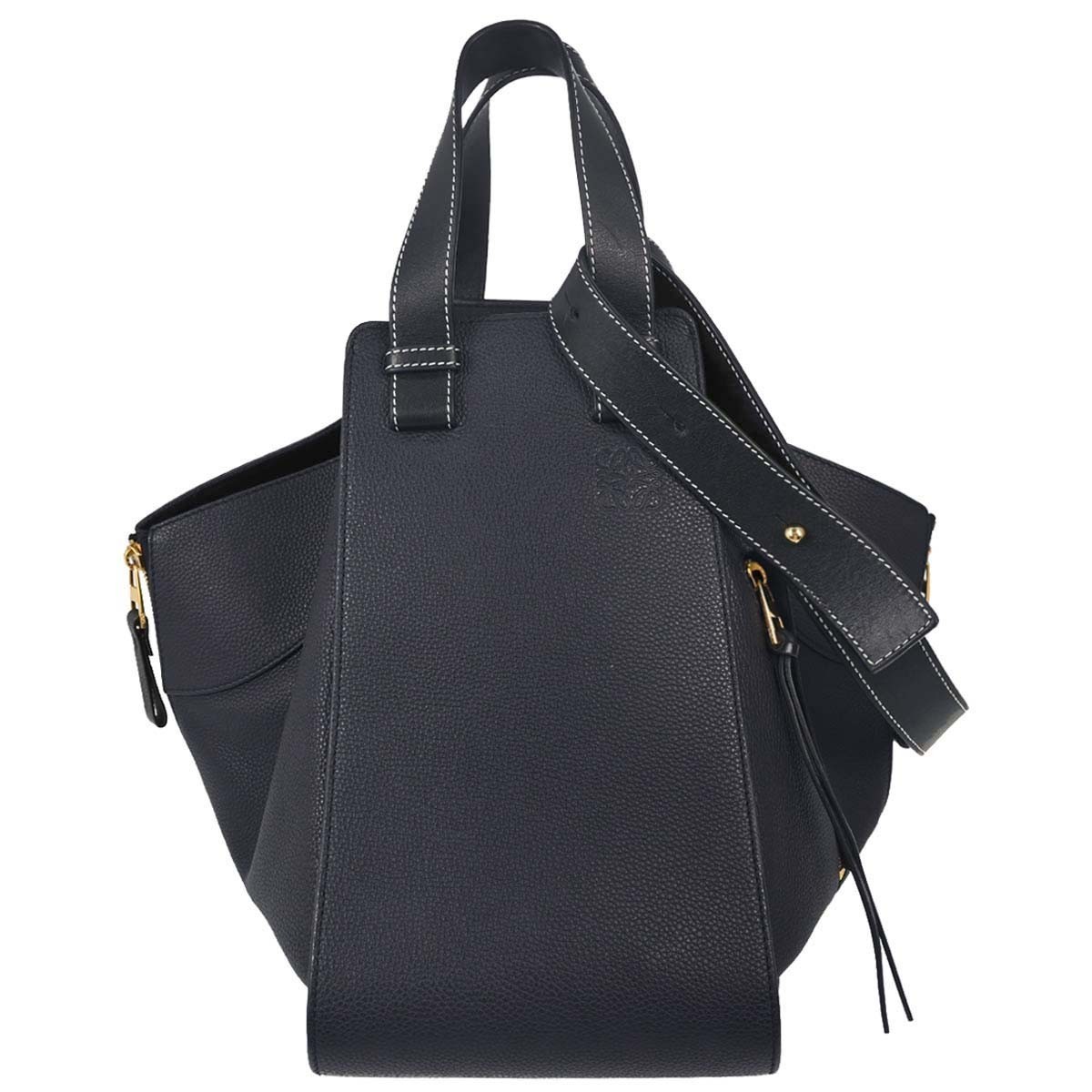 Loewe Navy Hammock 2way Tote Handbag 261712 168633