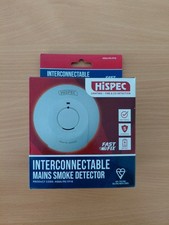 Hispec HSSA/PE/FF10 Interconnectable Fast Fix Mains Smoke Detector