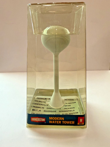 Torre de agua moderna Walthers Cornerstone escala N - montada #933-3831 | Zustand: New