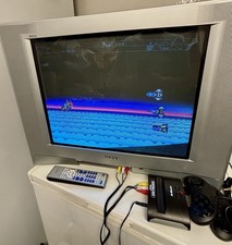 Sony WEGA Trinitron TV KV-24FS120 CRT 24" Game Included  Remote*TESTED-PICKUP*