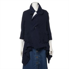 Comme des Gar ons AD2009 Cotton Jacket S Ladies' Navy Blue GD-J074 docking