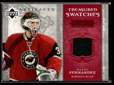 2006-07 Upper Deck Artifacts Treasured Swatches Red Manny Fernandez Minnesota