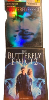 The Butterfly Effect 1 & 2 - DVD s  - DISC ONLY FREE SHIP NO Case