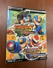 Mega Man Battle Network 5 Official Strategy Guide Brady Games Official