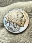1937-S Buffalo Nickel, AU++/Unc Great Luster & Detail! High Grade Toned