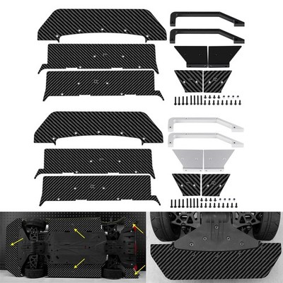 Aero Kit Underbody Pan Ground Effects Upgrade for RC 1/8 Arrma Vendetta 3S BLX