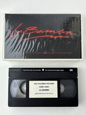 RARE La Bamba 1987 VHS Screener Clamshell Case RCA/Columbia Pictures Home Video