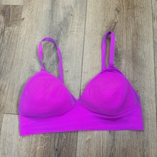 Maidenform Purple Wireless T Shirt Bra Women  s Size L
