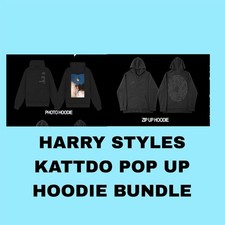 FELPA CON CAPPUCCIO E FOTO HARRY STYLES KATTDO POP UP TRACKLIST TAGLIA 2XL